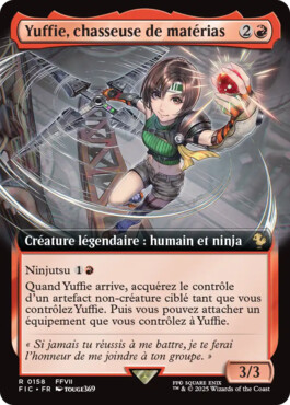 Yuffie, chasseuse de matérias - Final Fantasy Commander