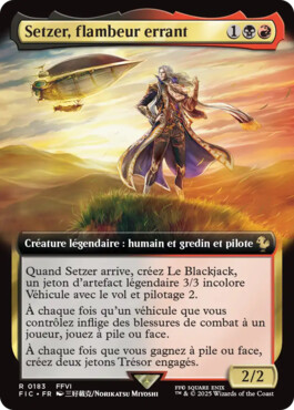 Setzer, flambeur errant - Final Fantasy Commander