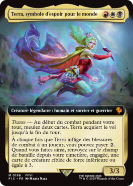 Terra, symbole d'espoir pour le monde - Final Fantasy Commander
