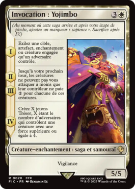 Invocation : Yojimbo - Final Fantasy Commander