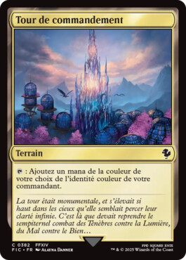 Tour de commandement - Final Fantasy Commander