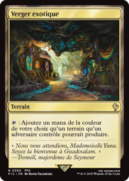 Verger exotique - Final Fantasy Commander