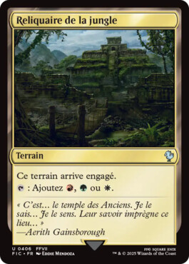 Reliquaire de la jungle - Final Fantasy Commander