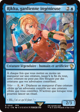 Rikku, gardienne ingénieuse - Final Fantasy Commander