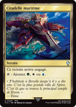 Citadelle maritime - Final Fantasy Commander