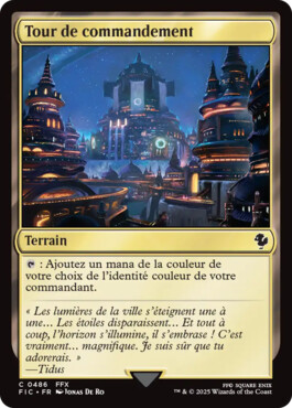 Tour de commandement - Final Fantasy Commander