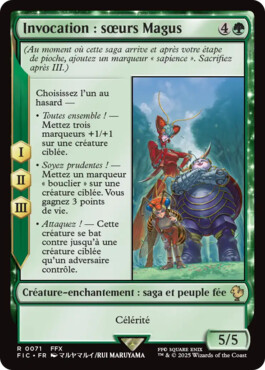 Invocation : sœurs Magus - Final Fantasy Commander