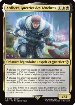 Ardbert, Guerrier des Ténèbres - Final Fantasy Commander