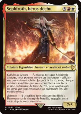 Séphiroth, héros déchu - Final Fantasy Commander