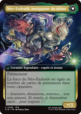 Néo-Exdeath, instigateur du néant - Final Fantasy