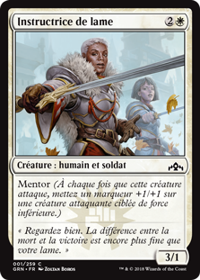 Instructrice de lame - Guildes de Ravnica