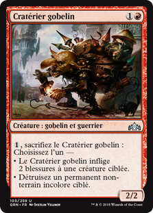 Cratérier gobelin - Guildes de Ravnica