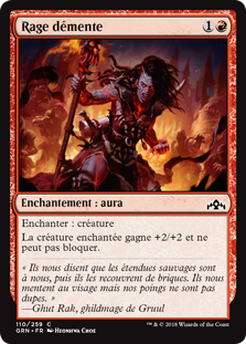 Rage démente - Guildes de Ravnica