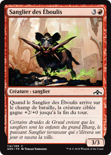 Sanglier des Éboulis - Guildes de Ravnica