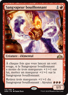 Sangvapeur bouillonnant - Guildes de Ravnica