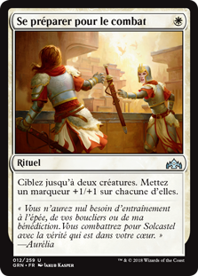 Se préparer pour le combat - Guildes de Ravnica