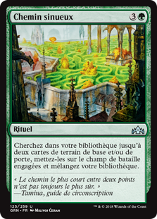 Chemin sinueux - Guildes de Ravnica