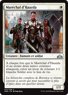 Maréchal d'Haazda - Guildes de Ravnica