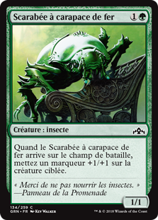 Scarabée à carapace de fer - Guildes de Ravnica