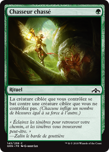 Chasseur chassé - Guildes de Ravnica