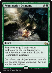 Réanimation éclatante - Guildes de Ravnica