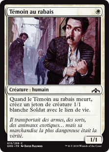 Témoin au rabais - Guildes de Ravnica