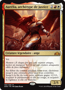 Aurélia, archétype de justice - Guildes de Ravnica