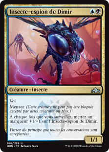 Insecte-espion de Dimir - Guildes de Ravnica