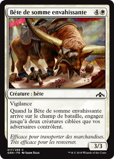 Bête de somme envahissante - Guildes de Ravnica