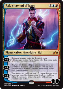 Ral, vice-roi d'Izzet - Guildes de Ravnica