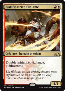 Justificatrice filelame - Guildes de Ravnica