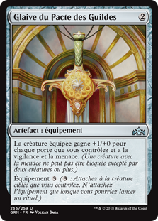 Glaive du Pacte des Guildes - Guildes de Ravnica