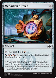 Médaillon d'Izzet - Guildes de Ravnica