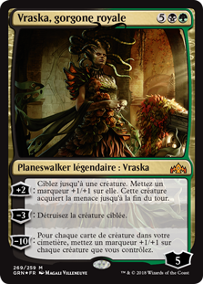 Vraska, gorgone royale - Guildes de Ravnica