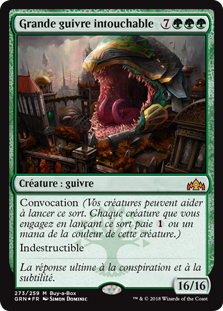 Grande guivre intouchable - Guildes de Ravnica