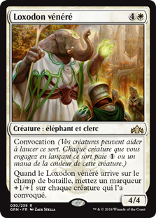 Loxodon vénéré - Guildes de Ravnica