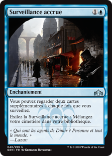 Surveillance accrue - Guildes de Ravnica