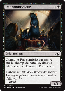 Rat cambrioleur - Guildes de Ravnica