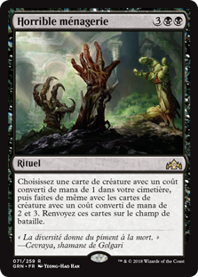 Horrible ménagerie - Guildes de Ravnica