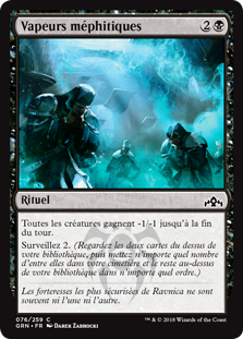 Vapeurs méphitiques - Guildes de Ravnica