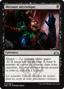 Blessure nécrotique - Guildes de Ravnica