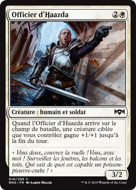 Officier d'Haazda - L'allégeance de Ravnica