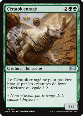 Cératok enragé - L'allégeance de Ravnica