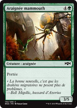 Araignée mammouth - L'allégeance de Ravnica