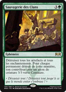 Sauvagerie des Clans - L'allégeance de Ravnica