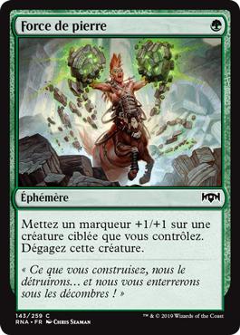 Force de pierre - L'allégeance de Ravnica