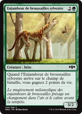 Enjambeur de broussailles sylvestre - L'allégeance de Ravnica