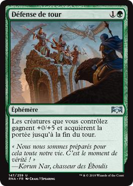 Défense de tour - L'allégeance de Ravnica