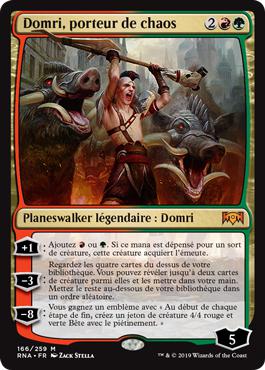 Domri, porteur de chaos - L'allégeance de Ravnica