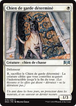 Chien de garde déterminé - L'allégeance de Ravnica